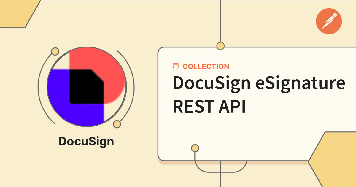 DocuSign eSignature REST API DocuSign's Public Workspace Postman